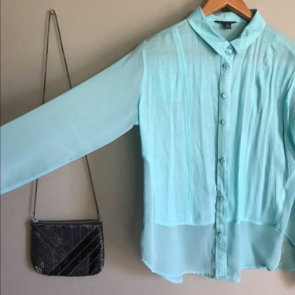 American Eagle button-down blouse - Picture 2 of 7